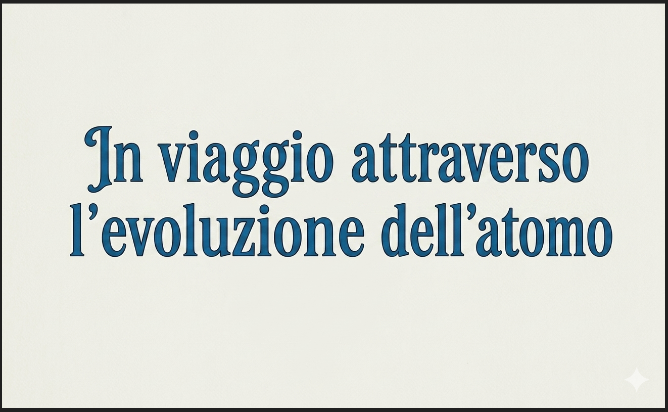 In viaggio attraverso l’evoluzione dell’atomo